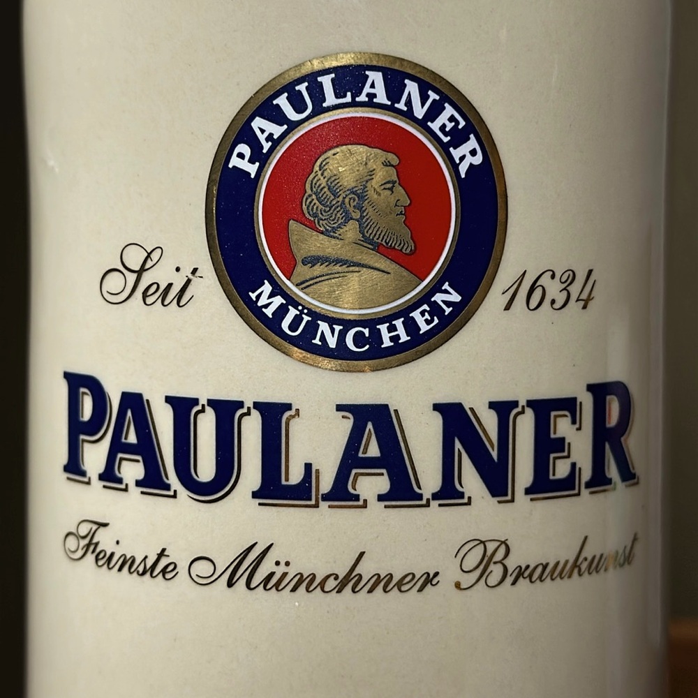 PAULANER Stonewear Beer Stein 2020 - Picture 3 of 9